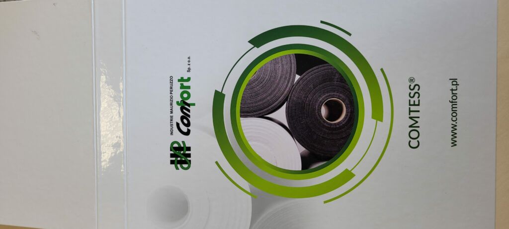 COMTESS® is a non-woven fabric with special mechanical properties and uniform distribution of the fibres on the width of