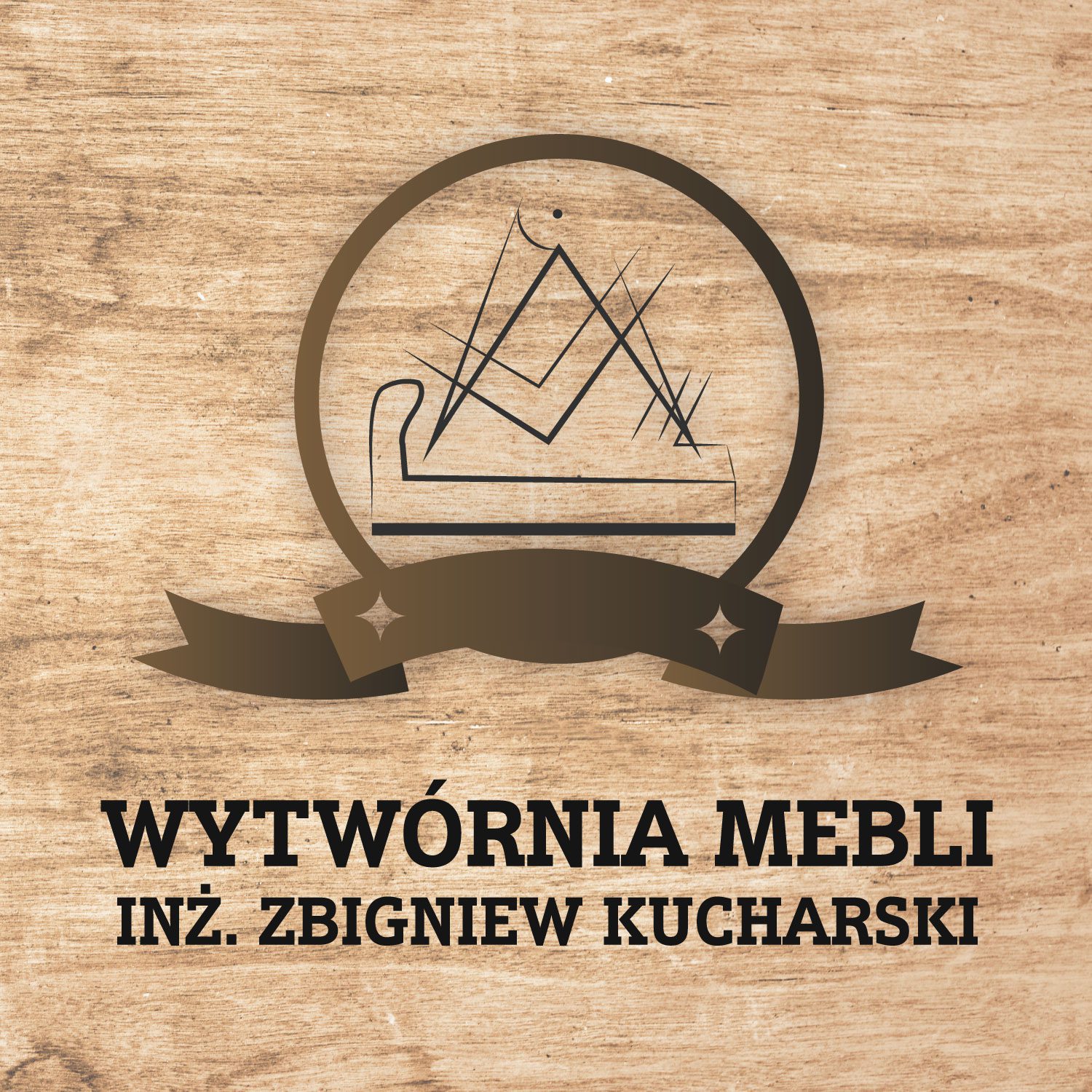 Logo firmy wytwórnia mebli zbigniew kucharski