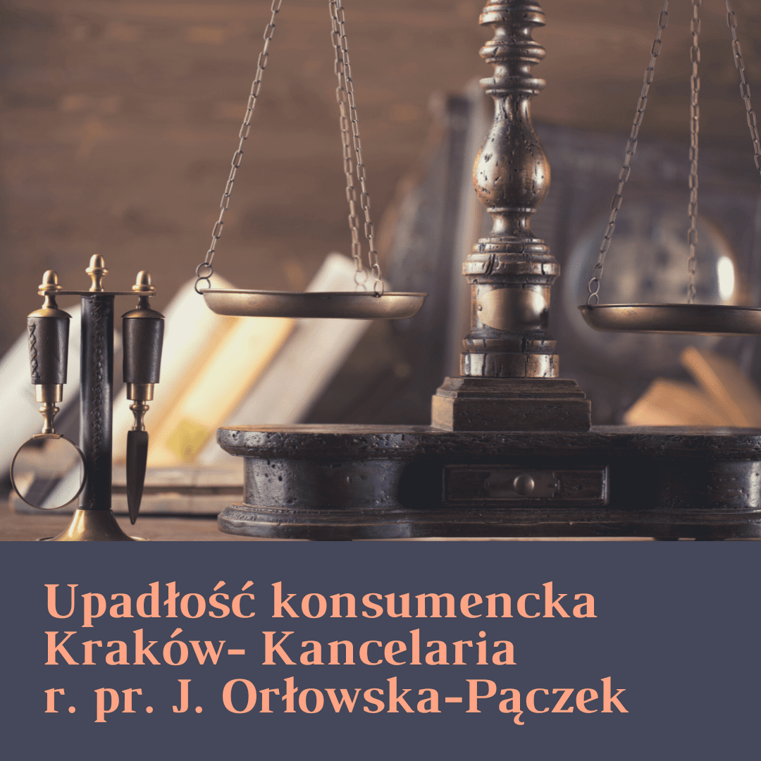 Upadłość konsumencka Kraków- Kancelaria Radcy Prawnego Joanna Orłowska-Pączek logo