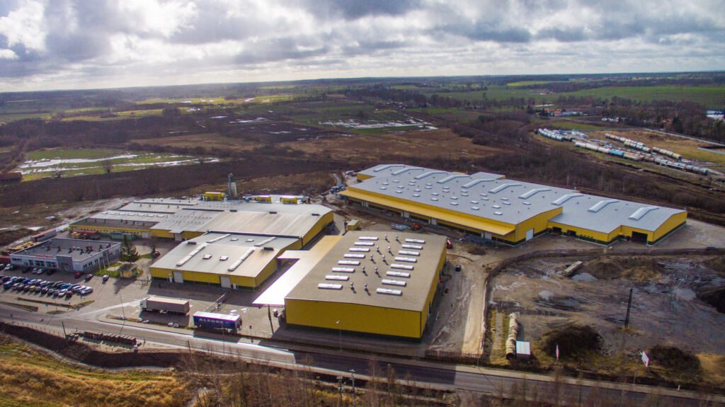 The picture showcases our production facility. It is the place where we craft high-quality furniture with passion.