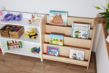 Sklejkove Matching shelving units
Bookshelf and toyshelf