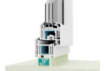 Double-sided component- used in traditional windows, where
external and internal windowsills will be installed