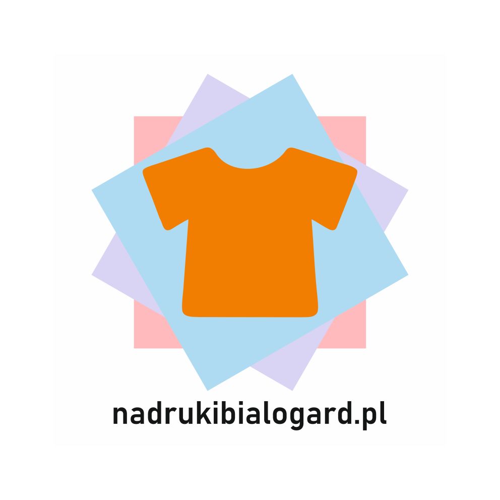 Świat kolorowych nadruków logo