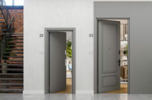 TOWER entrance doors