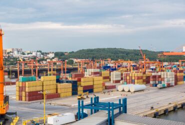 port przeladunkowy w Gdyni