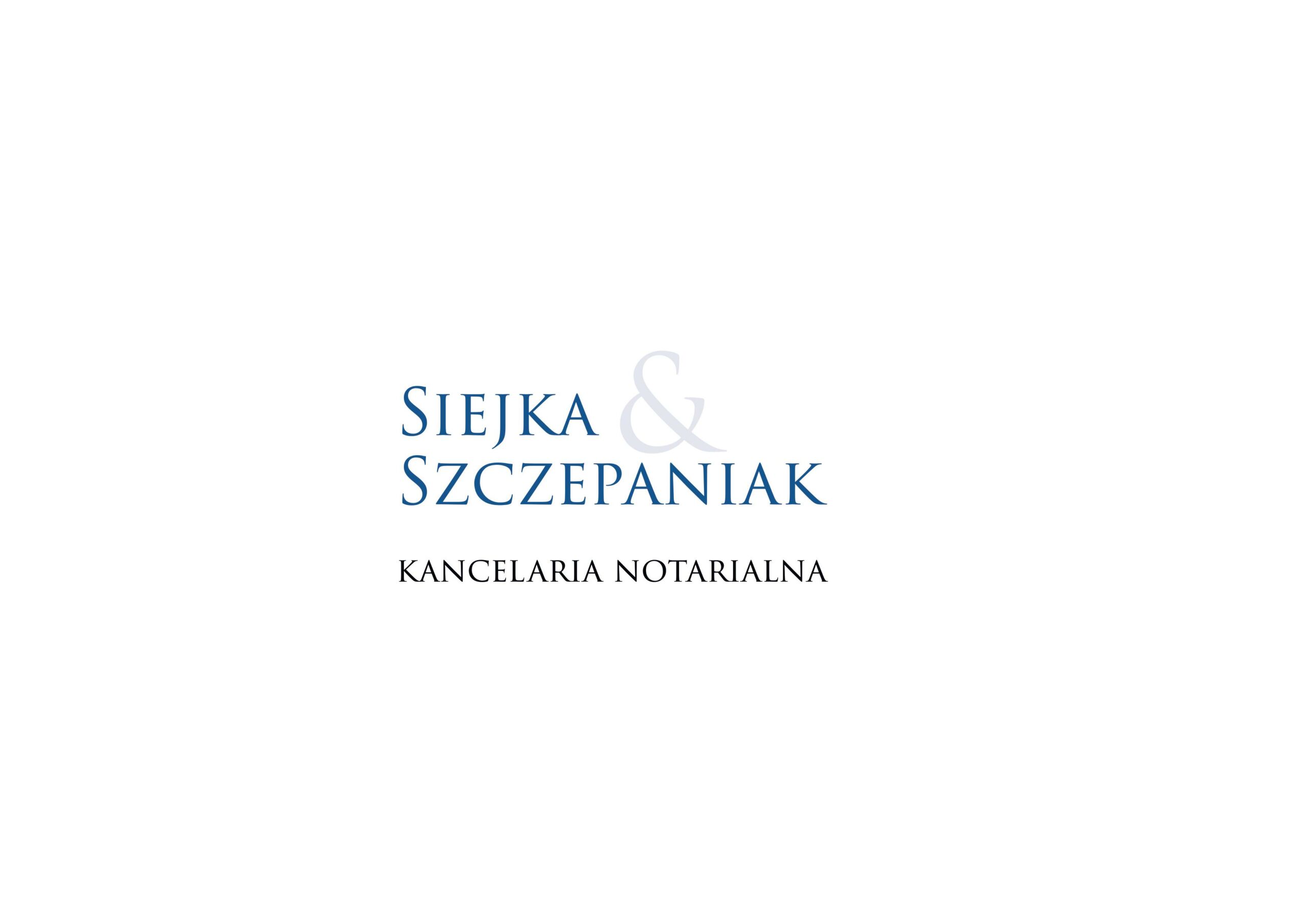 Kancelaria Notarialna Kamila Siejka Mateusz Szczepaniak logo