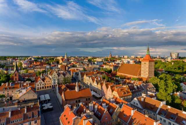 Olsztyn - panorama miasta