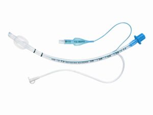 - oral – nasal
- designated for long – term ventilation
- allows suctioning of secretions from above the cuff
