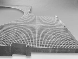 Gratings with irregular shape.