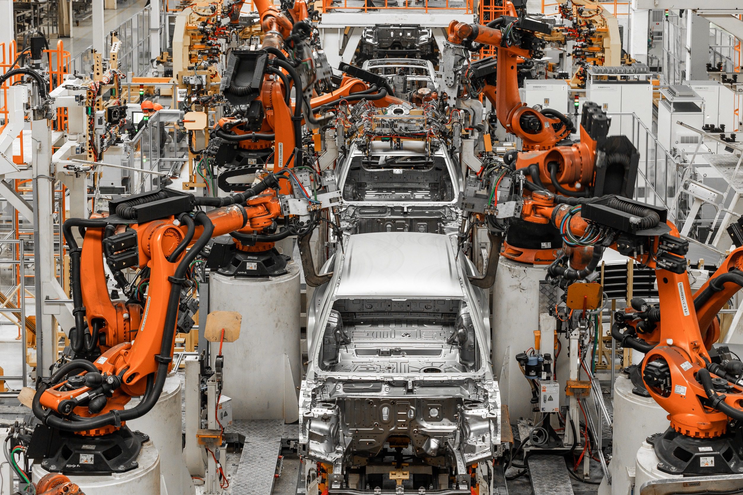 Robots on the production line