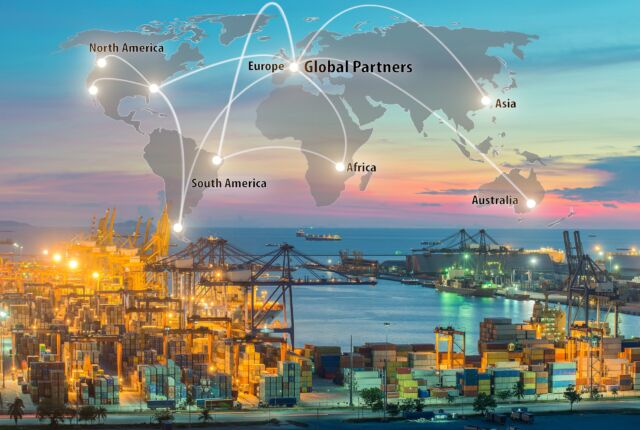 kontenery z mapa swiata