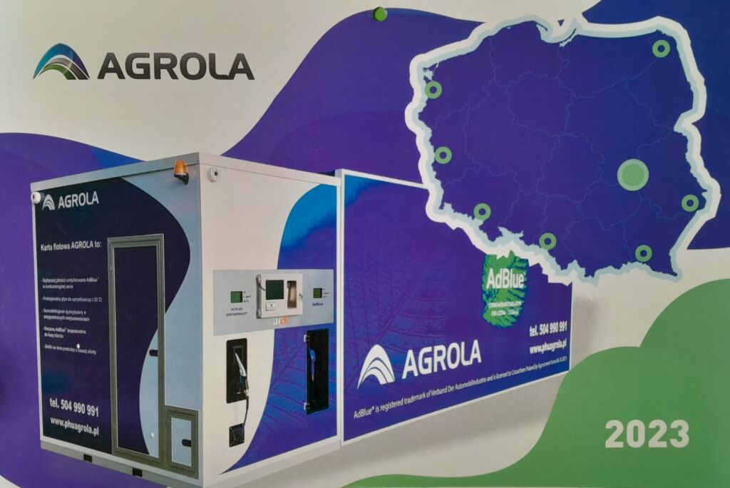 Our self service stations enable our clients to refill AdBlue and windscreen washer