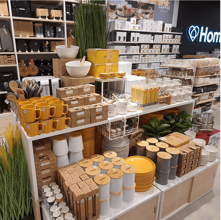 Homla example products exposition