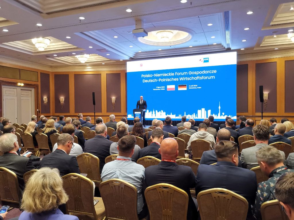German-Polish Economic Forum - PAIH President is speaking