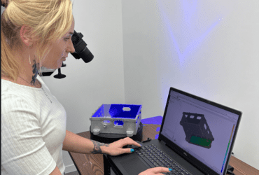 3D scans of castings to ensure top quality.