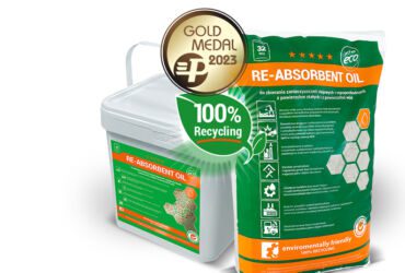 Re_Absorbent Oil awarded Gold Medal at POLECO 2023 International Poznan Trade Fair