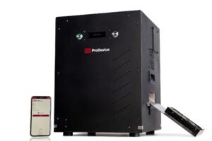 ProDevice ASM240 degausser - most innovative device for the permanent data destruction, magnetic field up to 2,2 T.