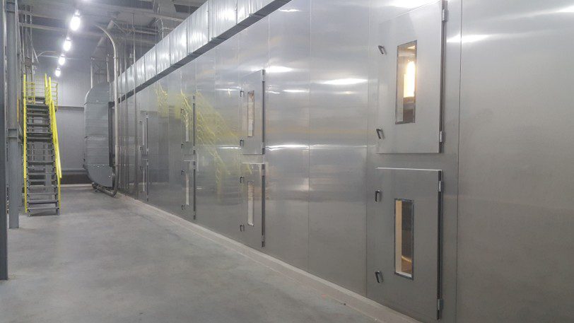 Modern gelatin drying chamber