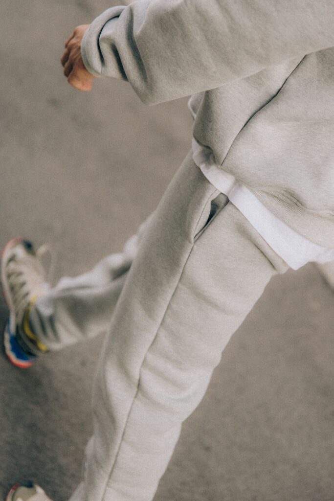 Camicetta sweatpants—90% cotton, 10% polyester. Designed for comfort, durability, and full customization. Made in Poland