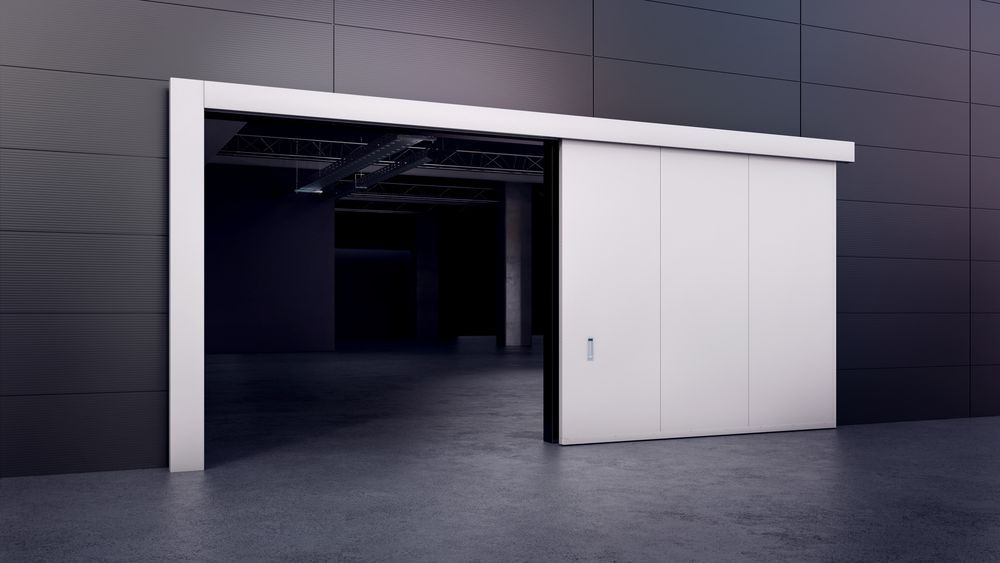 Fire sliding gate EI
