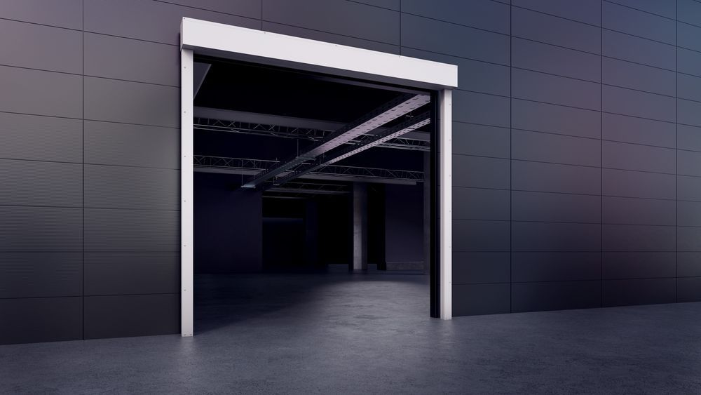 Rolling fire curtain EI