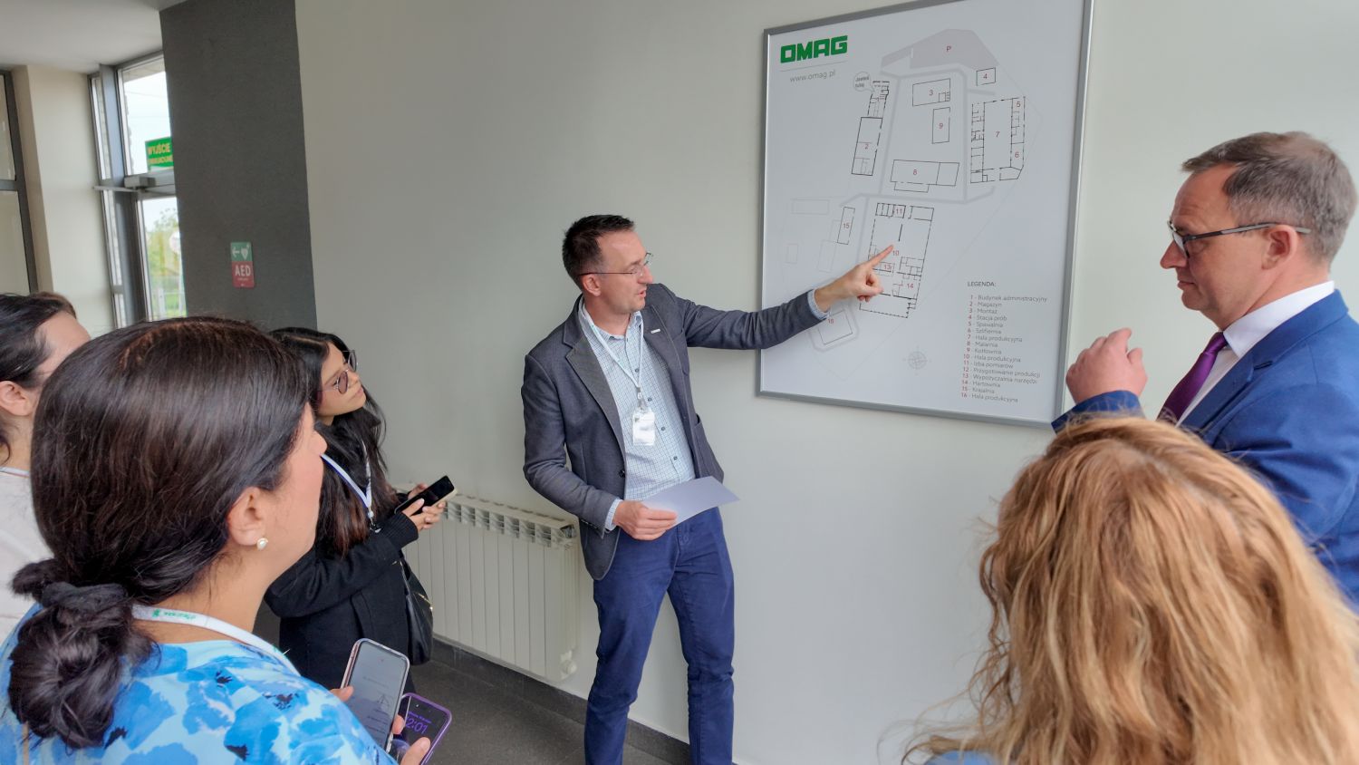Przedstawiciele kolumbijskich mediów w Polsce