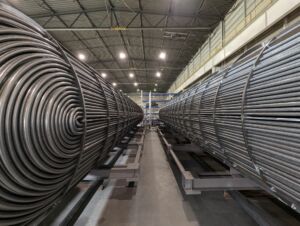 Shell and tube heat exchangers tubes bundles